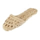 thumbnail image 1 of 1 Par De Zapatillas De Punto De Mimbre De Paja Hechas A Mano, Sandalias Radom, Tama?o De Barco 38, 1 of 5