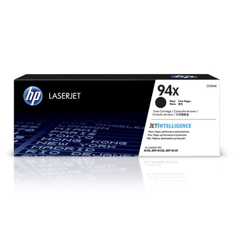 Cartucho De Tóner Hp 94X Negro De Alto Rendimiento Cf294X Laserjet Pro