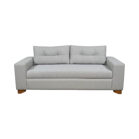 Diseños Valestrini - Sofa Paris Dos Cuerpos Lino Gris Claro