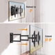 thumbnail image 4 of Soporte de pared ELIVED de brazo largo para televisores de 42 a 75 pulgadas, 99 libras, 4 of 9