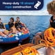 thumbnail image 3 of Cuerda de Remolque WOW Sports 3k 18m con Boya Flotante de Espuma, 3 of 5