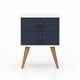 thumbnail image 1 of Velador 2 Niveles Woodline Azul Petroleo, 1 of 3