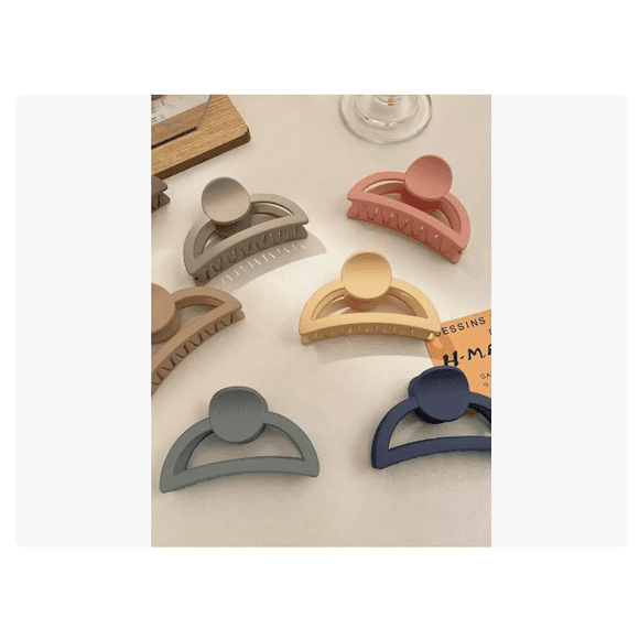 Pack 12 Pinzas Tiburon Para Cabello De Mujer Y Niña