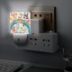 thumbnail image 5 of Kawaii Luz nocturna LED con sensor de anochecer a amanecer para dormitorio, baño, pasillo, escaleras - Lámpara LED nocturna de enchufe, 0.5W - 1 pieza, 5 of 6