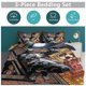thumbnail image 5 of Venom Print Bedding Set Pattern Duvet Cove Set 3 Pieces 1 Quilt Cover And 2 Pillowcases for Women Men Teens, 5 of 5