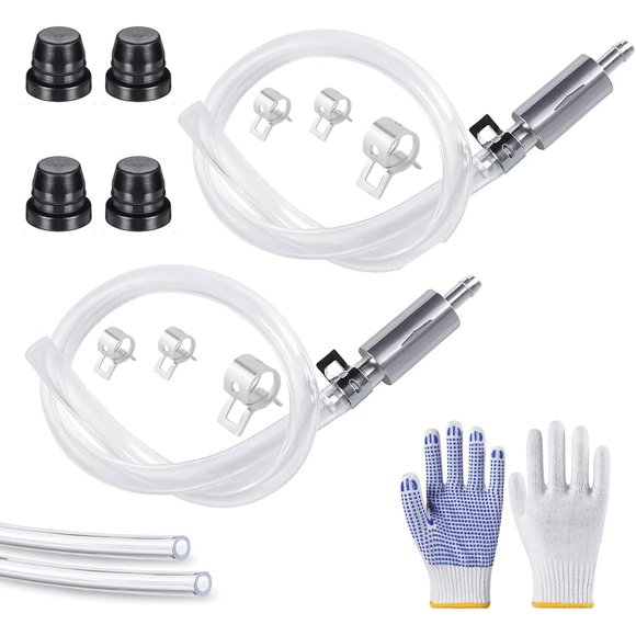 Kit de purga de frenos Liramera de 2 piezas con válvula unidireccional