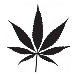 Rienda Libre Graphics - Decomural Cannabis Leaf Pack Ws-33340