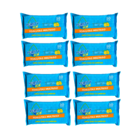 Purityeco - Pack 8 Paquetes Toallitas Desinfectantes Purity Eco Multiuso 50 Unidades Cada Uno