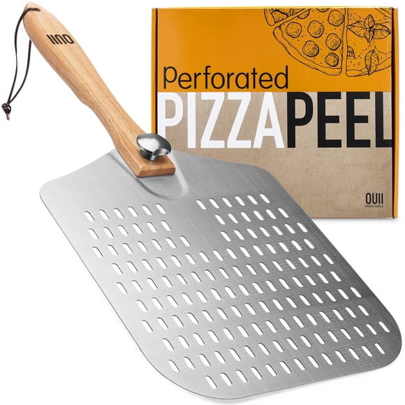 Pala de Pizza OUII 30x35 cm Plegable de Aluminio Perforado