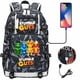 thumbnail image 1 of Stumble Guys Backpack USB Charging Computer SchoolBag Business Bag Waterproof Rucksack College Daypack Mochilas, 1 of 3