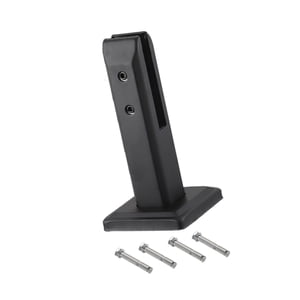 Magideal - Abrazadera De Vidrio Con Tornillos De Fijación Para Cerca De Piscina Profesional, Grifos De Vidrio Para Balcón, Escalera, Cubierta De Jardín De Vidrio Altura 20Cm