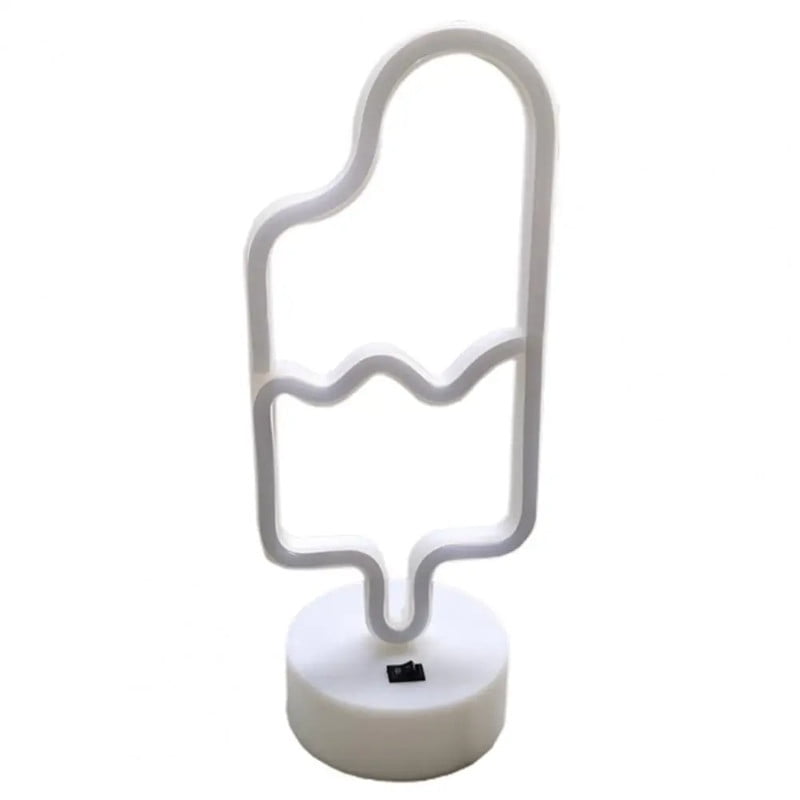 Genérico - Lampara Paleta Led Neon Decorativa Fiesta Habitacion Niñolau