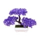 thumbnail image 2 of Árbol De Bienvenida, árbol Bonsái Artificial, Plantas De Imitación Para Alféizar De Ventana, Mesa De Escritorio, Color Morado, 2 of 3