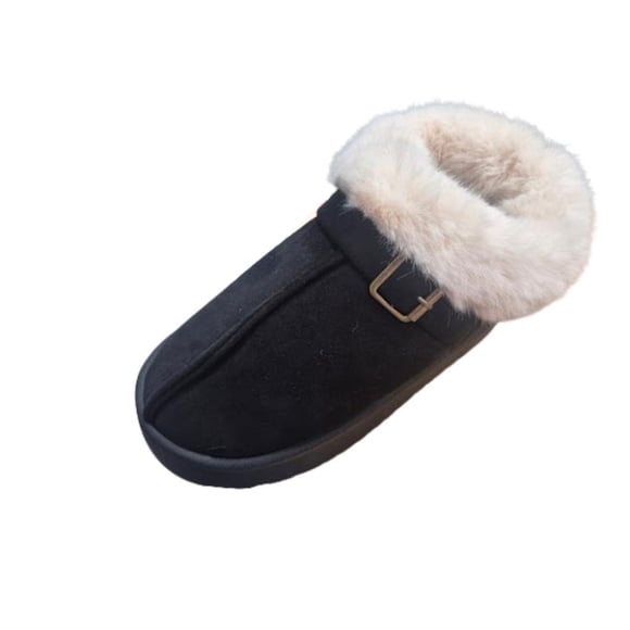 Pantufla Mujer Negro