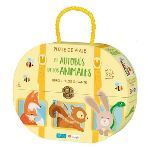 Manolito Books - Libro Y Puzzle El Autobus De Los Animales