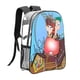 thumbnail image 1 of Phineas y FerbMochila transparente temática, resistente y duradera, bolsa see-through para trabajo, deporte, universidad y viaje, 31 × 43 cm, 1 of 6