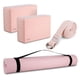 thumbnail image 1 of Kit de yoga Jessica Simpson para principiantes con tapete, bloques y correa, 1 of 7