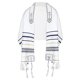 thumbnail image 3 of Mantón de oración Halleluyah Messianic Tallit 72 x 22 cm con bolsa acrílica, 3 of 7