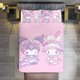 thumbnail image 3 of Kuromi & My Melody Duvet Cover Set 3 Piece Bedding Set Double Sided Printing Decorative Comforter Cover Set, 3 of 5