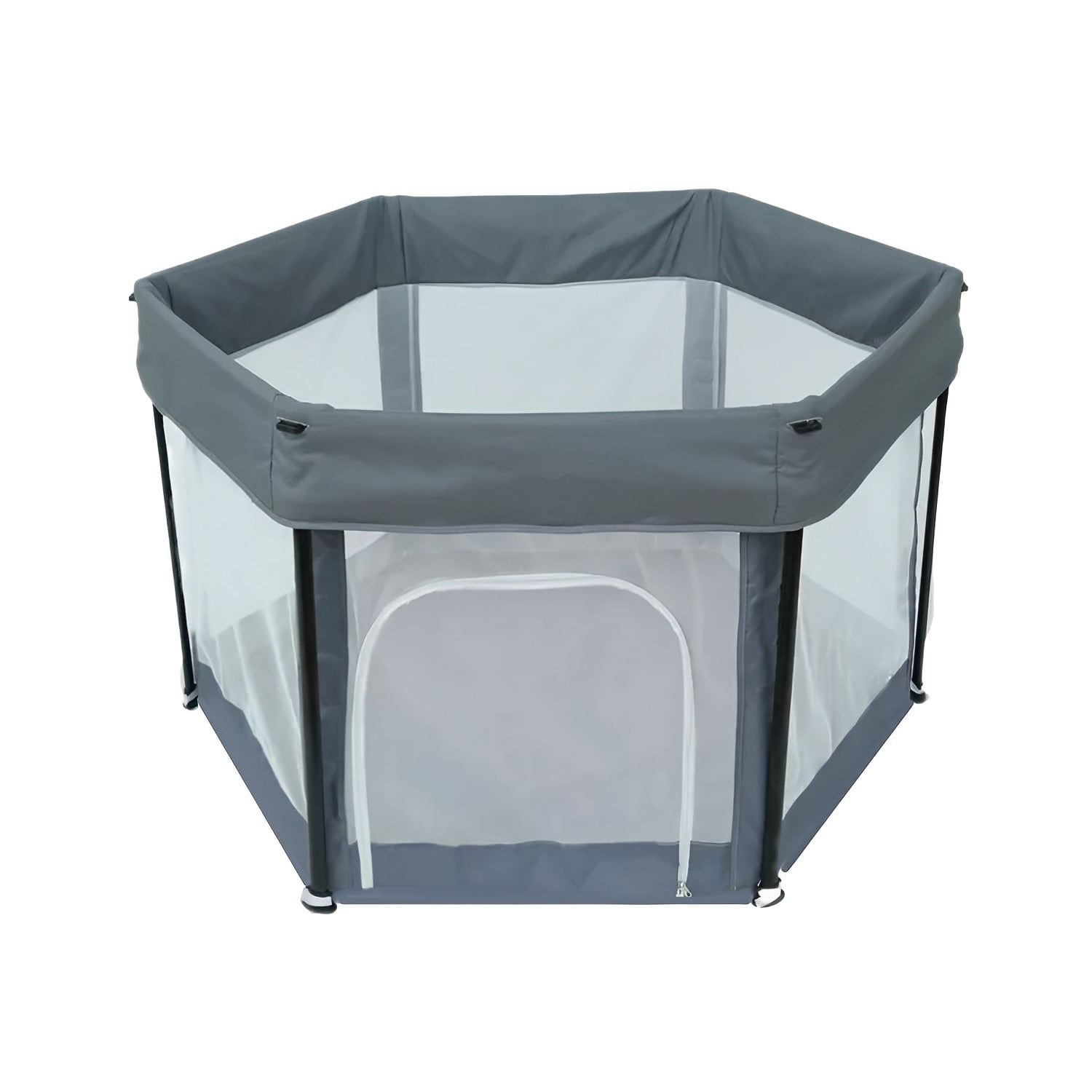 Mundo Online - Corral Plegable Infantil Portatil Gris