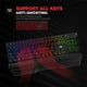 thumbnail image 4 of Teclado Gamer Mecánico Gamenote con Apoyamuñeca Switch Blue – KB432L, 4 of 5