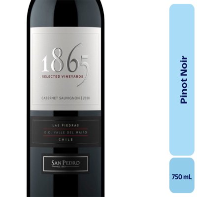 Vino Pinot Noir Botella 750 Ml 1865