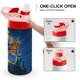 thumbnail image 4 of Dog ManBotella de Agua con Tapa Pop Top de Un Toque, Acero Inoxidable, a Prueba de Fugas, para Deportes, Botella Infantil rosa 12 oz, 4 of 6