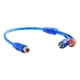 thumbnail image 1 of Cable De Audio Rca Divisor Rca Adaptador De Cable Divisor Rca Para Subwoofer Estéreo 1 A 2 s, 1 of 5