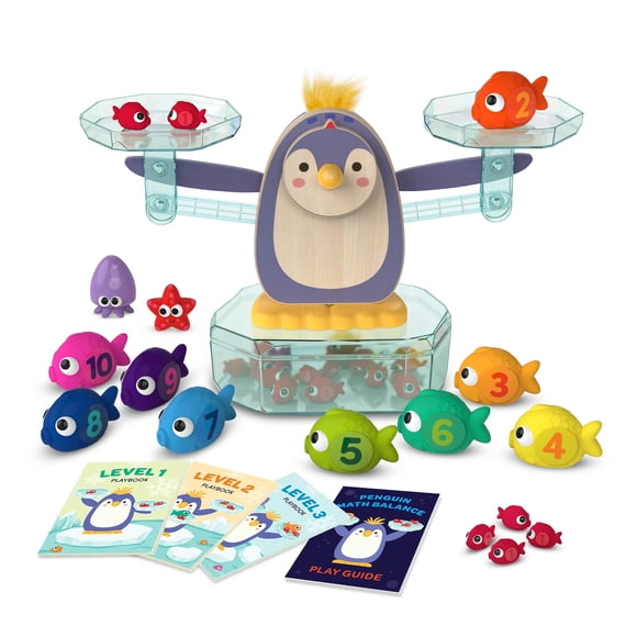 Balance Scale Battat Education Penguin Math a partir de 3 años