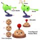 thumbnail image 5 of Set de figuras de acción JHESAO Plants vs Zombies, 10 unidades, para niños, 5 of 7