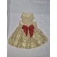 thumbnail image 1 of Vestido mascota dorado talla L, 1 of 2