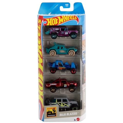 Hot Wheels - Pack 5 Autos Hotwheels Exotique Baja Blazers