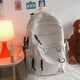 thumbnail image 5 of Upgrade Your School and Travel Game with Our Kawaii Canvas Backpack - Simple Preppy Style with Large Capacity for Women, 5 of 5