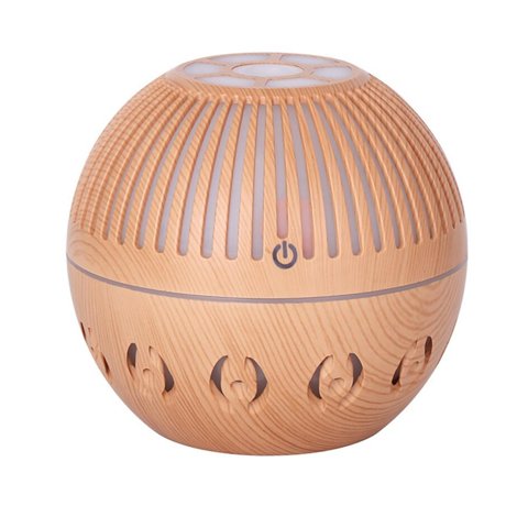 Importclick - Humidificador Aire Café Con Luces Antideslizante