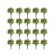 thumbnail image 1 of 20x árboles Modelo De Tren, árbol De Paisaje De Ferrocarril Para Accesorios, Mesa De Arena, 1 of 3