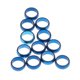 thumbnail image 1 of 12 Piezas Dart Sharft Protect Vuelos O Rings Anillo De Agarre De Repuesto Azul, 1 of 3