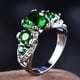 thumbnail image 1 of Inlaid Tound Cut Shiny Zircon Promise Ring Wedding Band Engagement Ring Anniversary Ring, 1 of 3