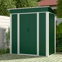 Recilock - Bodega Exterior Techo Simple 180X120 - Linea Green Ss-02