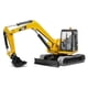 thumbnail image 3 of Miniexcavadora Bruder CAT 02457 para vehículos de juguete para niños mayores de 4 años, 3 of 7