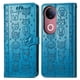 thumbnail image 1 of Funda Cartera FOXDOCK para Vivo V50 5G , Flip PU con Relieve de Gatos y Perros, Tarjetero y Soporte, 1 of 6