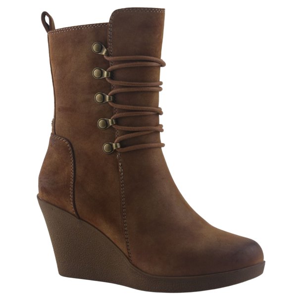 Botin Chalada Mujer Wedge-43 Camel Casual