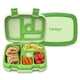 thumbnail image 1 of Fiambrera Bentgo Kids estilo Bento con 5 compartimentos, color verde, 1 of 8