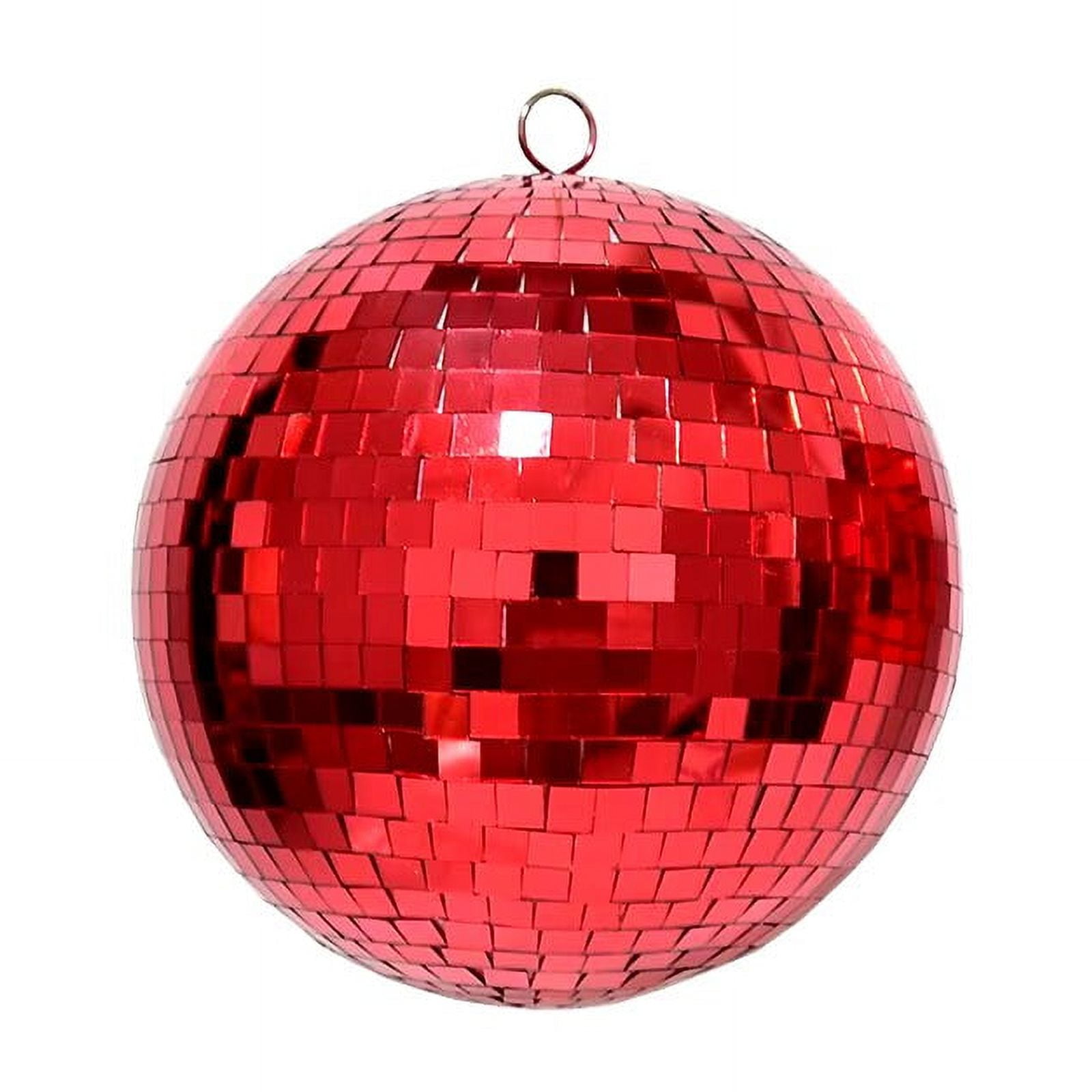 Corel - Esfera De Espejo Navideña Roja 20cm