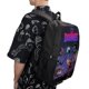 thumbnail image 5 of Los Doomies-theme Backpack, Campus style schoolbag Bookbag with Adjustable Shoulder Straps And Large Zip Compartment, Unisex Travel Bags., 5 of 6