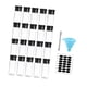 thumbnail image 1 of Juego De Salero Y Pimentero, Juego De Condimentos De Viaje Transparente Para Almacenamiento De Polvos, Especias, 20 Piezas, 1 of 3