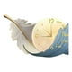 thumbnail image 2 of Reloj Pared LED Decorativo Diseño Pluma 3D Hogar Jhn, 2 of 3