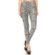 thumbnail image 1 of Leggings con Estampado de Piel de Serpiente, Largo Completo, Leggings de Cintura Alta en un Estilo Ajustado con Cinturilla Elástica, 1 of 9