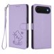 thumbnail image 1 of Carcasa Billetera de Cuero Sintético para iPhone Air, Lila Claro, 1 of 6