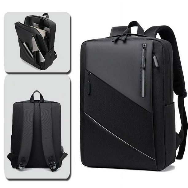 Laptop Backpack with USB Plug Men's Business Backpacks Notebook Casual Multifunction Waterproof High Quality School Bag For Men