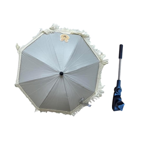 Magideal - Sombrilla Para Cochecito De Bebé, Paraguas Para Cochecito De Bebé, Ligero Con Clip, Paraguas Para Cochecito Plegable, Sombra Para Carrito, Actividades